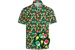 Wemkuqa Funny Golf Shirts for Men Moisture Wicking Men's Fun Golf Polo Shirts Quick-Dry Polo Shirts Short Sleeve