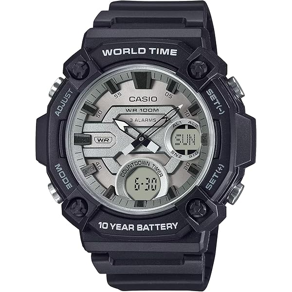 Amazon.com: Casio AEQ110BW Series | Men's Analog-Digital Watch