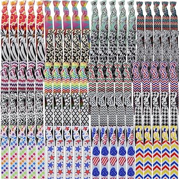 Amazon Com Mybigqueen No Crease Ouchless Elastics Hair Ties