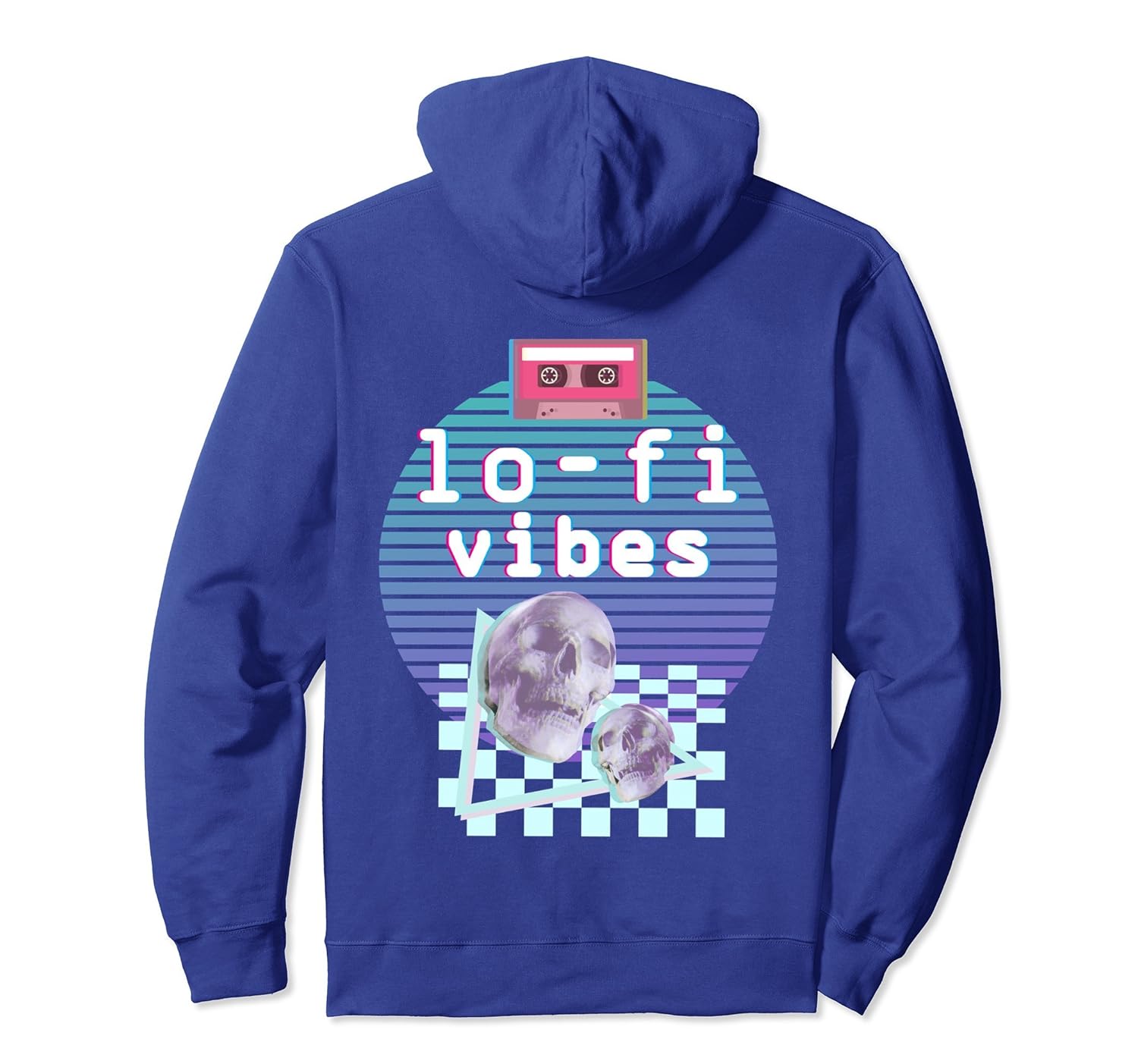 lo fi vibes Retro Aesthetic Vaporwave Fashion Hoodie-ln