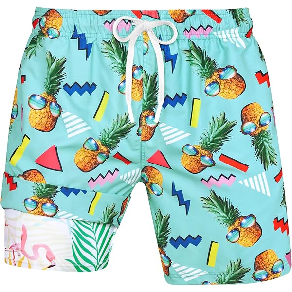 CHSIN Men Swimming Kawaii Tropical Fish Bikini Swimsuit