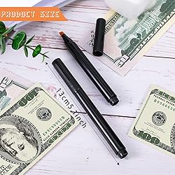 Outus 4 Pieces Counterfeit Bill Detector Marker Pen