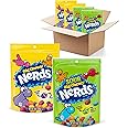 NERDS Big Chewy & Sour Big Chewy Candy Variety Pack | Individually Packaged, Reclosable Bags of Candy | Bulk Candy | Pack of 4, 10 oz Bags