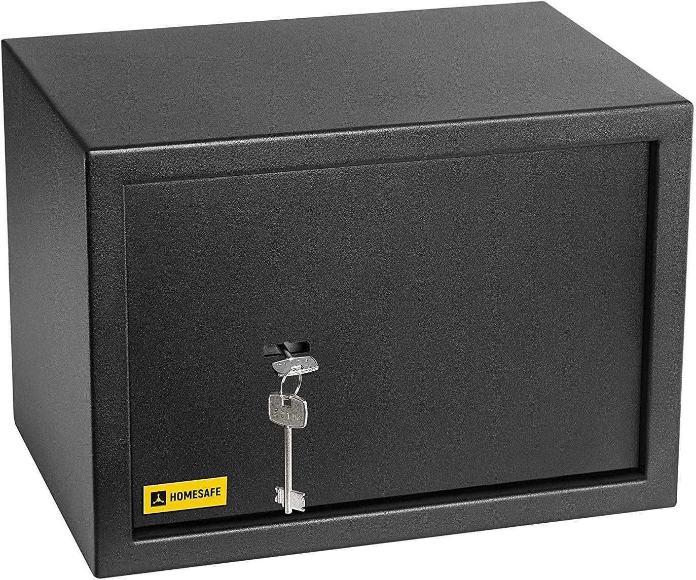 HomeSafe HV25K Safe Box with Key Lock, 25x35x25cm (HxWxD), Money Lock Box for Home Security Storage Safety Locker - Image 4