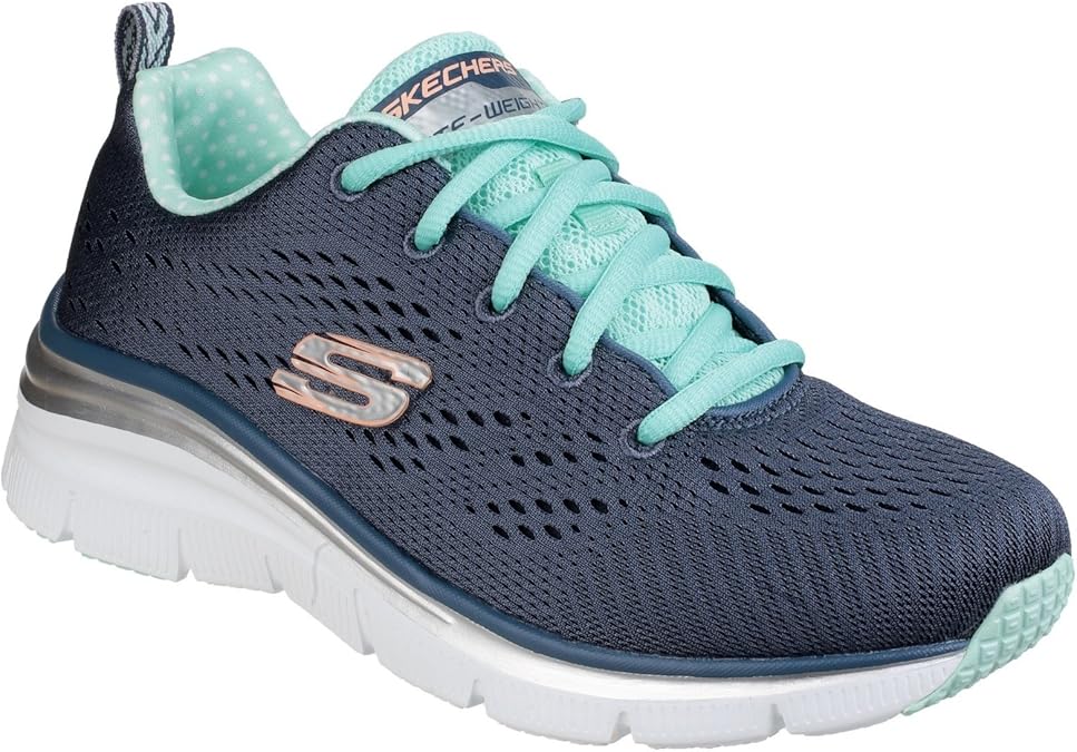 Skechers Women's Running Shoes MultiColoured Slate Amazon.co.uk