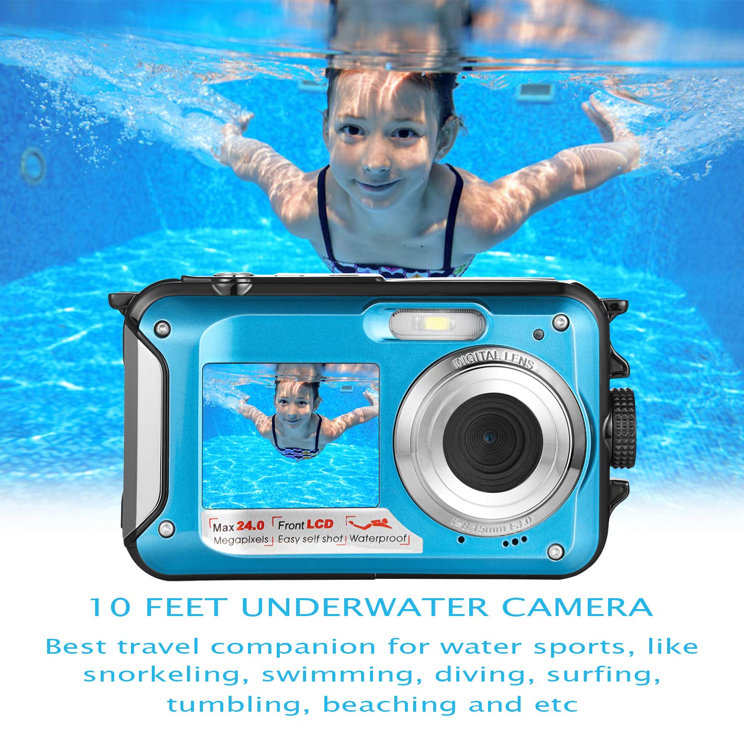 Waterproof Digital Camera Full Hd 1080p Underwater Camera 24mp Video Recorder Camcorder Point And Shoot Camera Selfie Dual Screen Waterproof Camera #underwater #camera #for #snorkeling Waterproof Digital Camera Full Hd 1080p Underwater Camera 24mp Video Recorder Camcorder Point And Shoot Camera Selfie Dual Screen Waterproof Camera