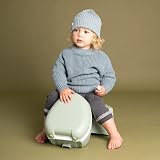 My Carry Potty Travel Potty Green Pastel - Award-Winning Portable Toddler Seat view 9