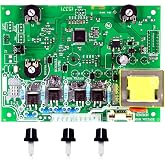 1-00-05886 Pellet Stove Control Circuit Board for Harman Accentra 52i, P35i | for 52i, P35i, P43, P61A, P68, XXV, Advance - Replacement Parts for 3-20-05886, 3-20-04220, 3-20-05374 with Knobs &amp; Rods