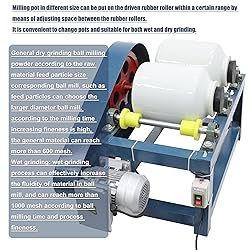 HQHAOTWU Ball Mill Grinding Machine Horizontal Drum