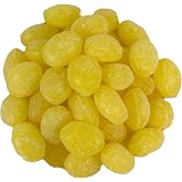 Old-Fashioned Sanded Lemon Drops Hard Candy, 1 Pound