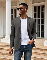 COOFANDY Men's Casual Knit Blazer Suit Jacket