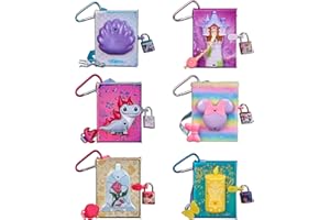 REAL LITTLES Disney Collectible Micro Journal With Secret Compartment And 4 Micro Real Working Surprises Inside! 6 To Collect - Styles May Vary