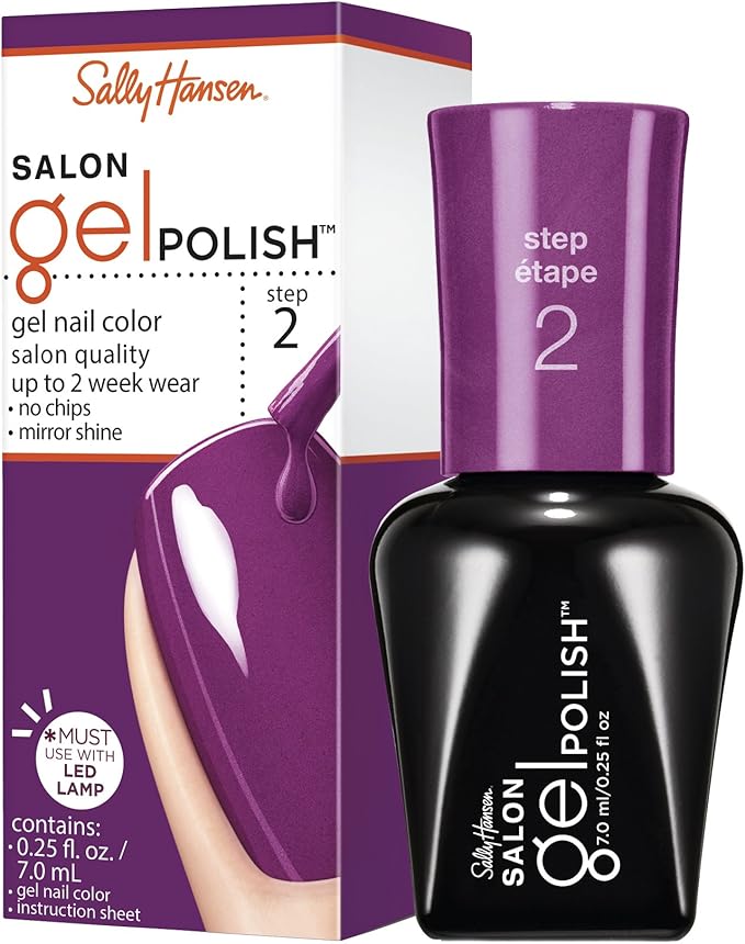 Sally Hansen Salon Gel Polish Gel Nail Color Amazon.ca Beauty
