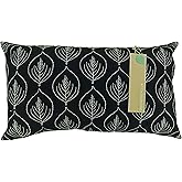 Duck River Textiles Cypress Decorative Pillows, Inserts & Covers, White-Black