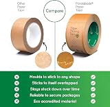 Pandabode Kraft Paper Packing Tape 48mm x 50m Brown Eco Friendly 1/3/6/12 Pack view 6