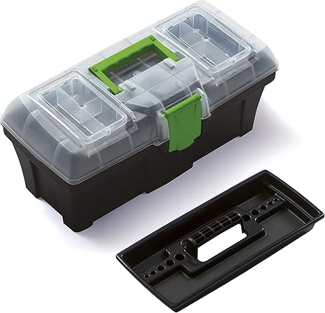 Caja de herramientas Greenbox de 30,5 cm con bandeja interior ...