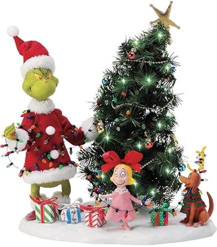 Amazon.com: Department 56 Dr. Seuss The Grinch by Possible Dreams