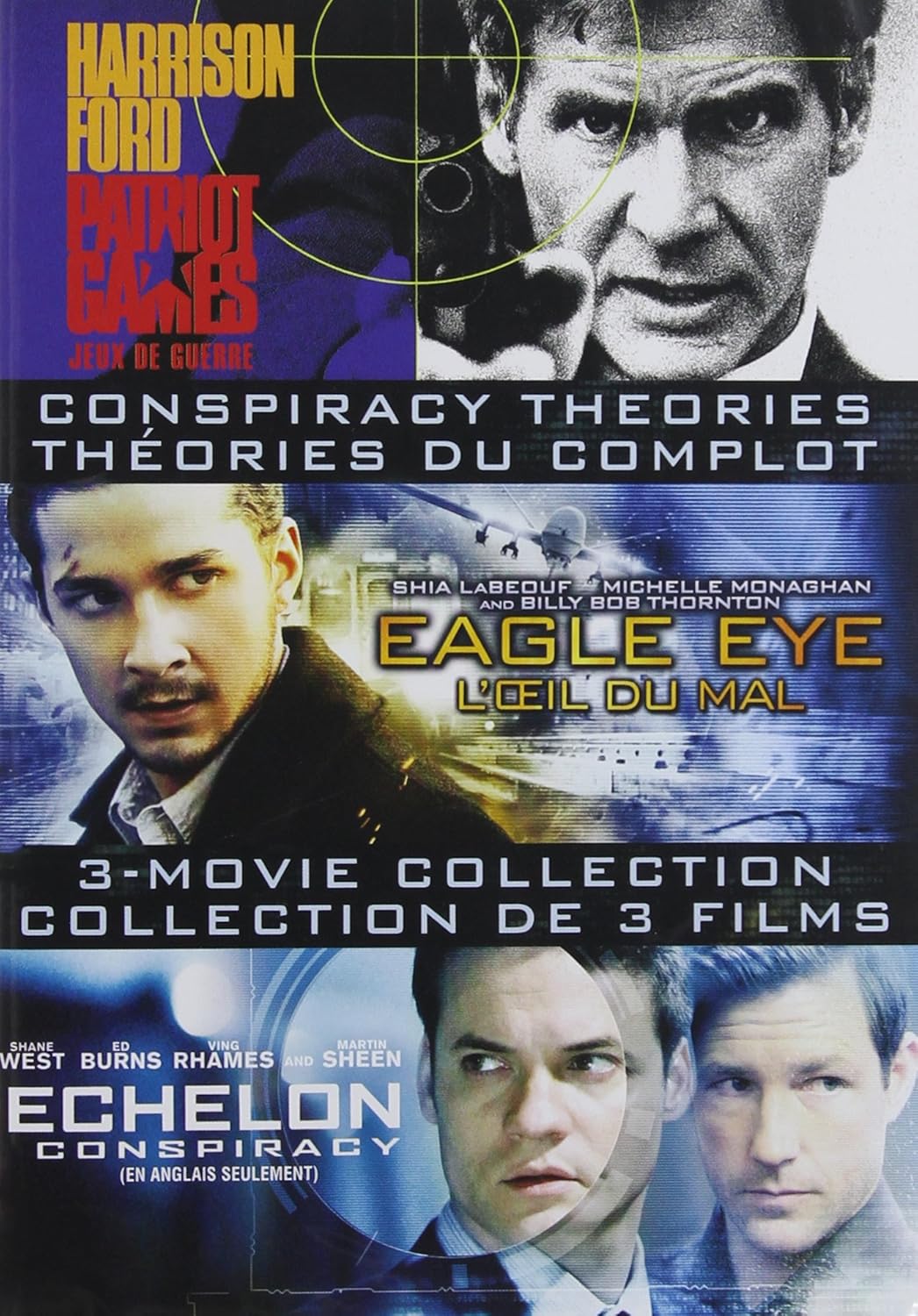 Conspiracy Theories 3Movie Collection Amazon.ca Movies & TV Shows