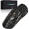 Funparts Sur Ron Rear Cushion Fender,Carbon Fiber Motorcycle Fender Mud Guard for Surron Sur Ron Light Bee X/S Segway X260 X160 Electric Dirt Bike Gold