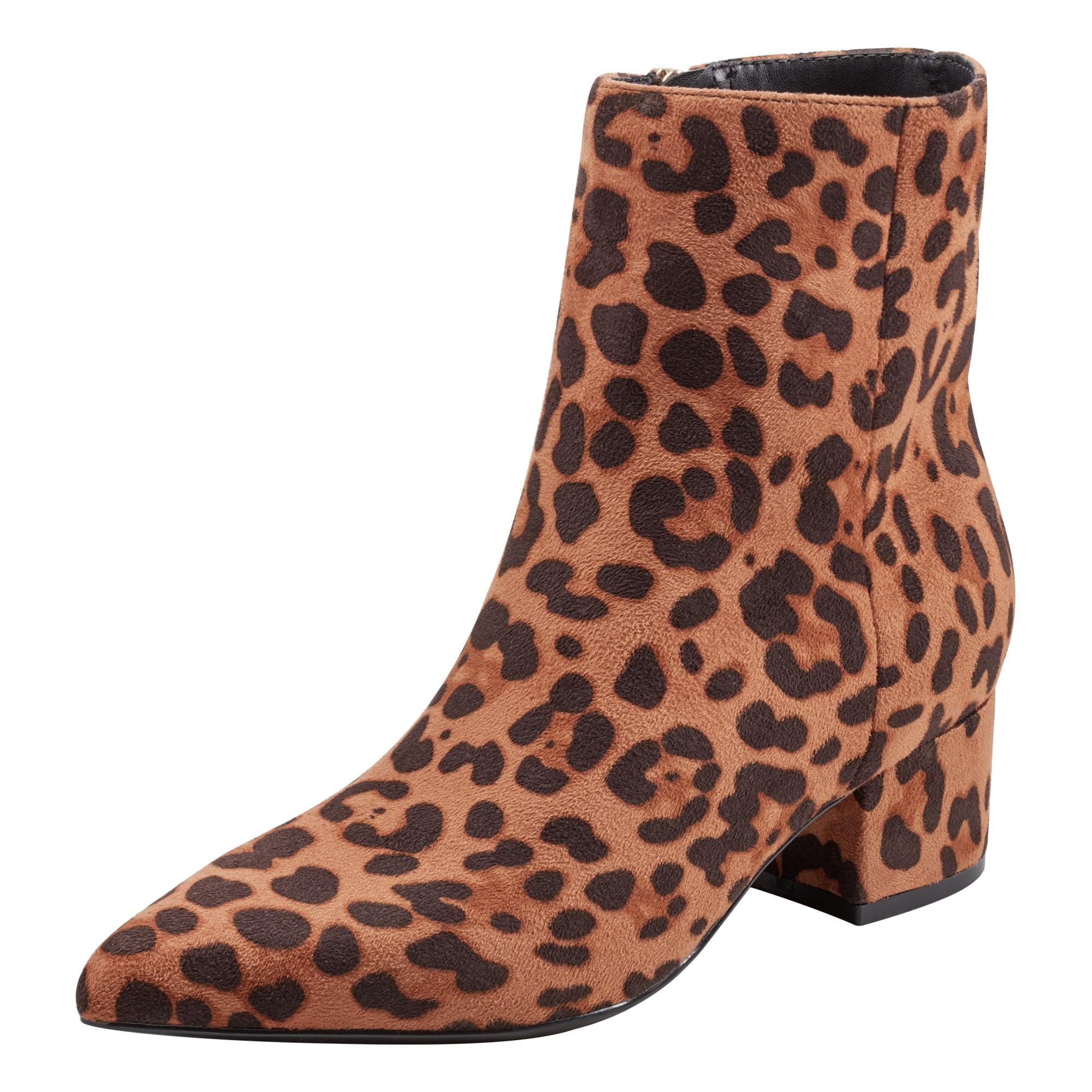 Marc Fisher Women’s GISMO Ankle Boot, Leopard 200, 8.5