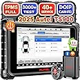 Autel MaxiTPMS TS900 Scanner, 2025 TPMS & Bidirectional Diagnostic Scan Tool, Up of MK900TS MX900TS MS906TS MK808S-TS MK900, Top TPMS, 3000+ Active Tests, 40+ Service, CAN-FD & DOIP, OS 11.0, FCA SGW