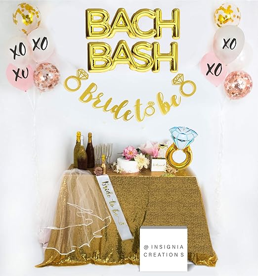 Amazon Com Bridal Shower Decoration Kit Complete Bachelorette