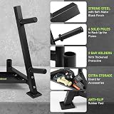 PhysKcal H2 Weight Plate Rack 350kg Upright Barbell Stand 2 Pegs view 3