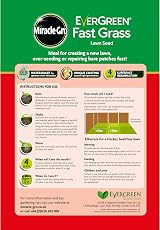 Miracle-Gro EverGreen Fast Grass Lawn Seed 480g Brand New 4 Day Germination view 3
