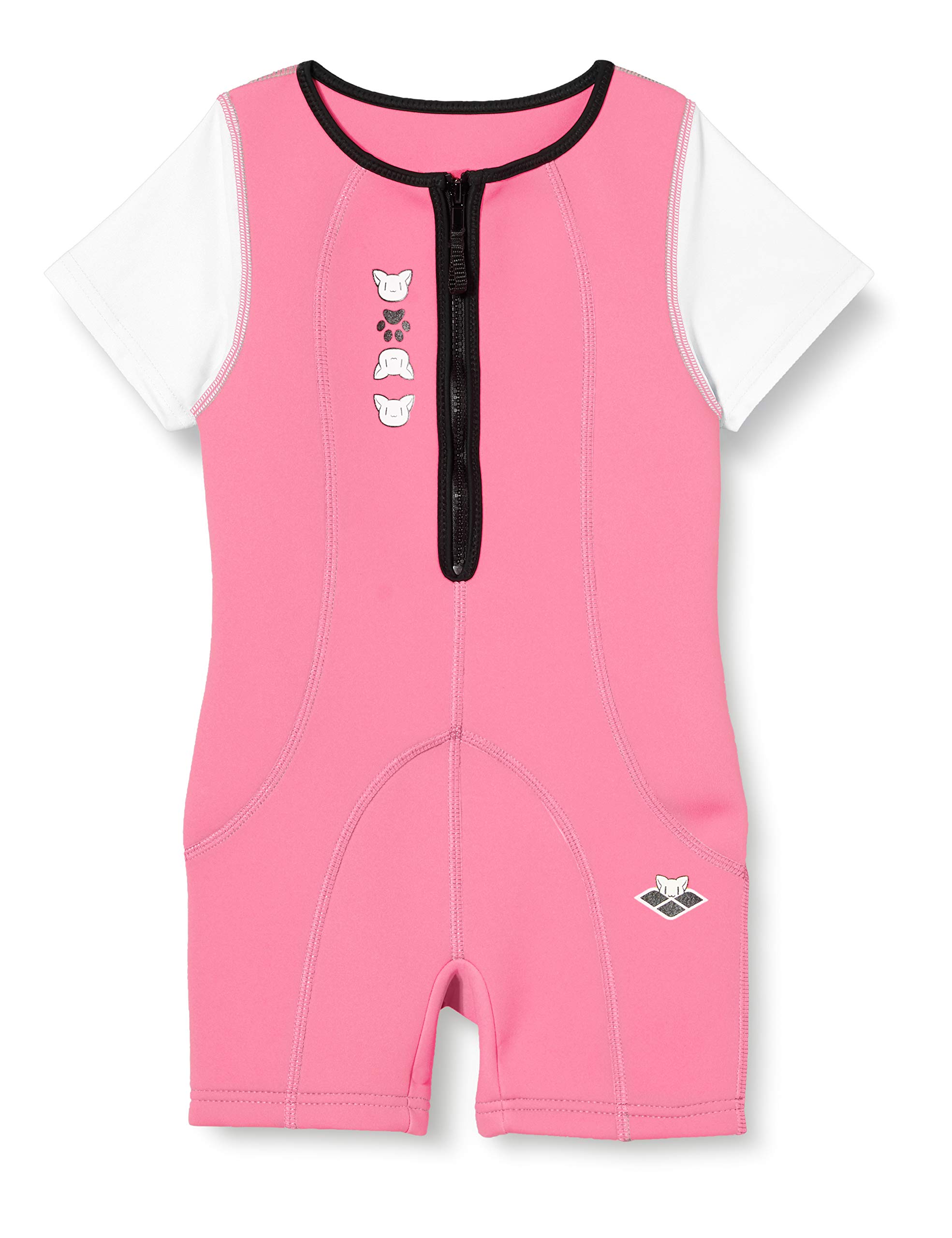 ARENA Kid's Neoprene Warmsuit AWT Protection Gear, Fuchsia, 1-2Y, 95246