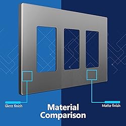 LIDER Matte Finish Decorator Switch