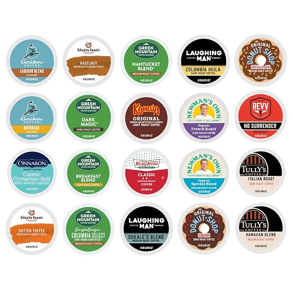 KEURIG COFFEE LOVERS’ COLLECTION SAMPLER PACK, SINGLE-SERVE K-CUP PODS, COMPATIBLE WITH ALL KEURIG 1.0/CLASSIC, 2.0 AND K-CAFÉ COFFEE MAKERS, VARIETY PACK, 40 COUNT