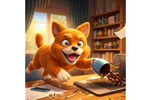 Bad Dog Simulator Prank Game - Naughty Dog Pranks Grandpa