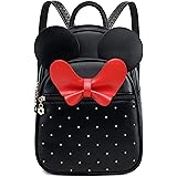 Mini Backpack Girls Bowknot Cute Leather Kids Backpack Small Daypack Convertible Shoulder Bag Purse for Womens School Daily
