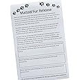 Matted Fur Release Forms for Dog Grooming Salons (Pad of 100, 5.5 X 8.5 Inches) - Addressing Mats