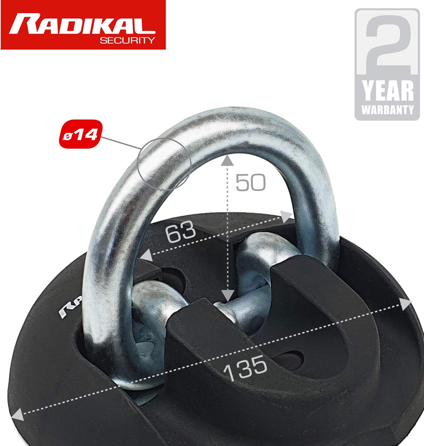 Acero Alta Resistencia con Arco basculante RADIKAL RK54 Anclaje Suelo o Pared Garage Moto Acero Alta Resistencia con Arco basculante RADIKAL RK54 Anclaje Suelo o Pared Garage Moto