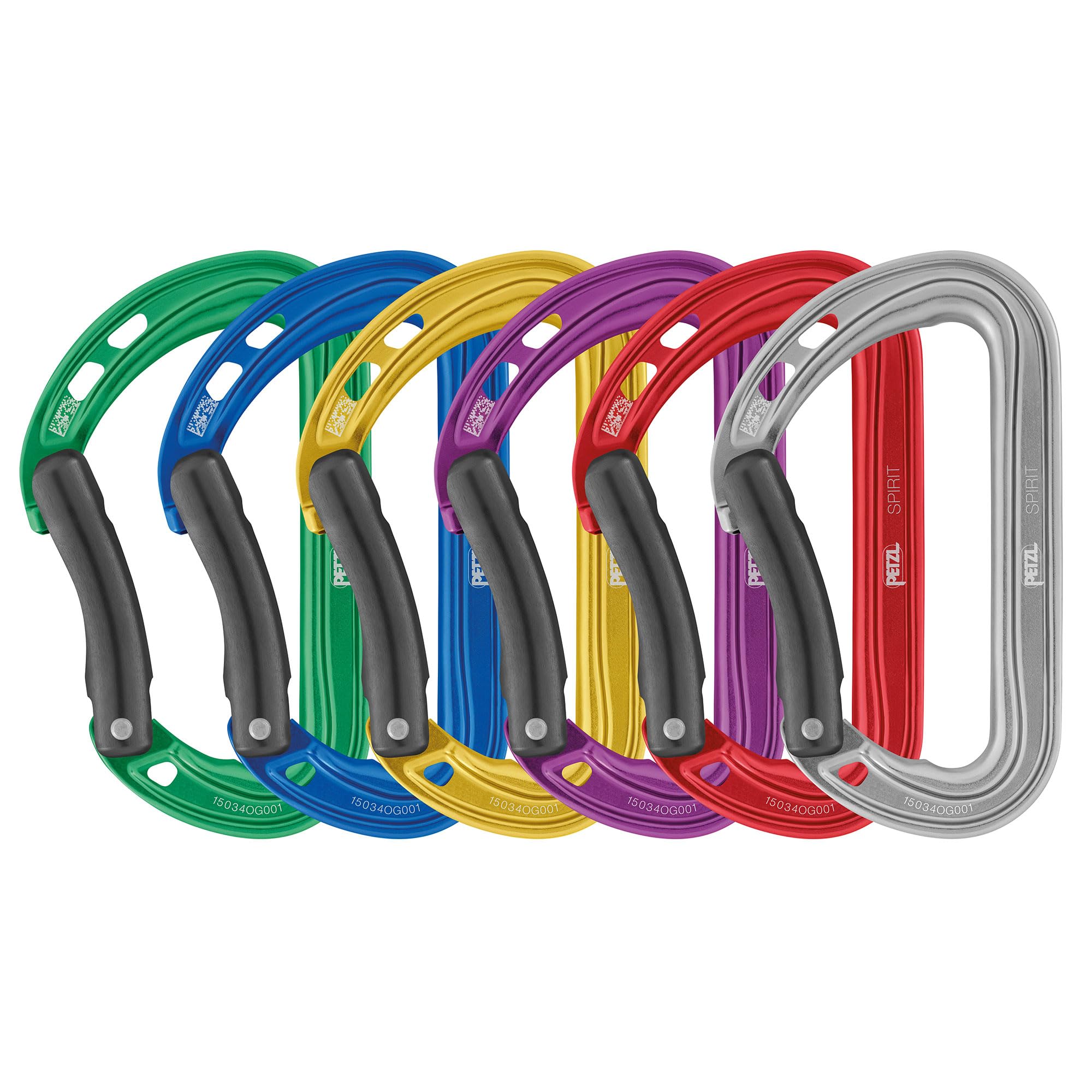 Petzl, Spirit 6-Pack, Pack Of Six Musketeers, Multicolored, U, Unisex Adult