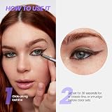 Wonderskin 1440 Longwear Waterproof Eyeliner Pencil Black view 5