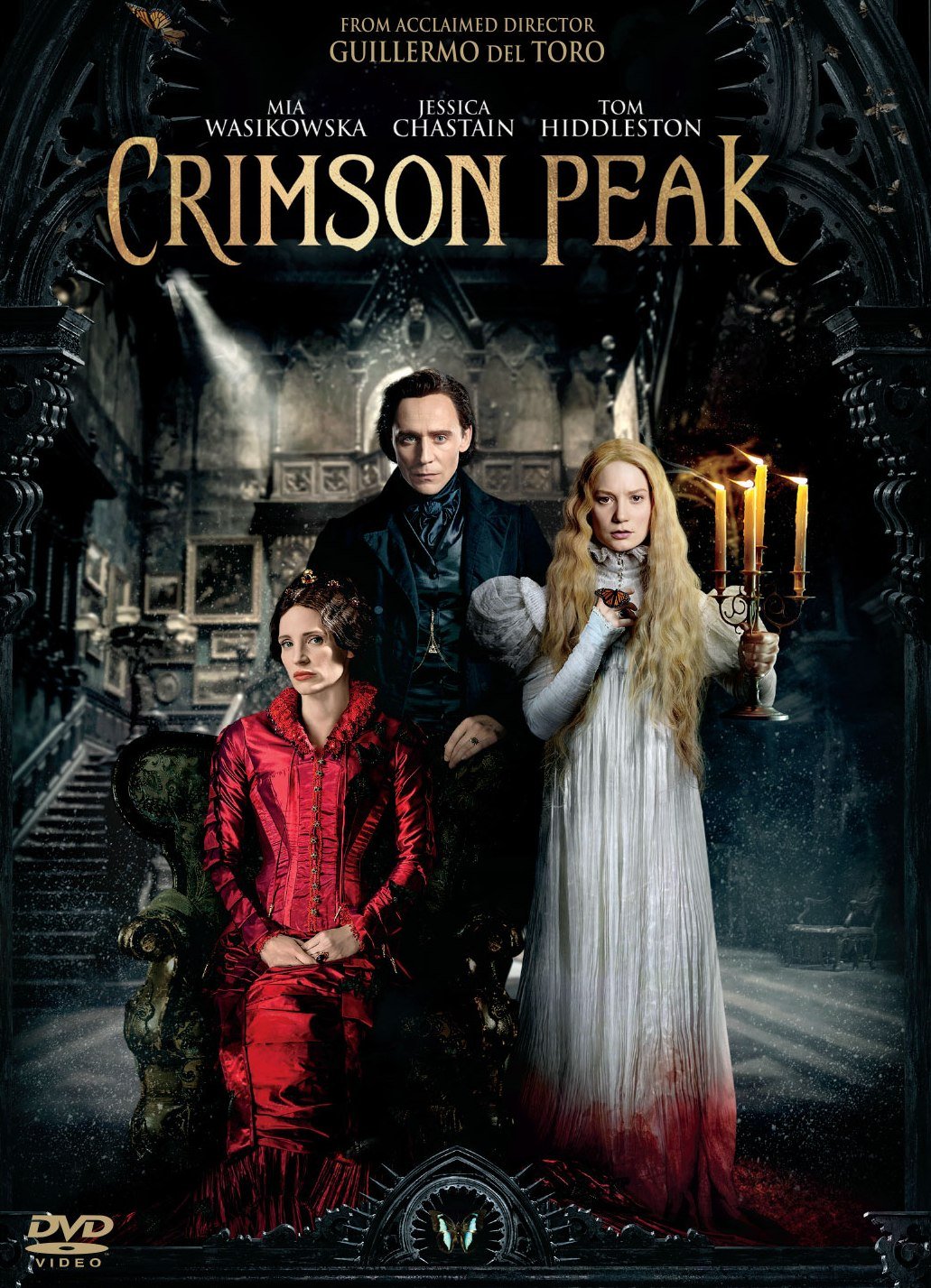 Crimson Peak: Amazon.in: Jessica Chastain, Mia Wasikovska, Tom Hiddleston,  Guillermo Del Toro, Jessica Chastain, Mia Wasikovska: Movies & TV Shows