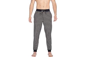 Joe Boxer Loungewear Flannel Jogger, Multicolor, L