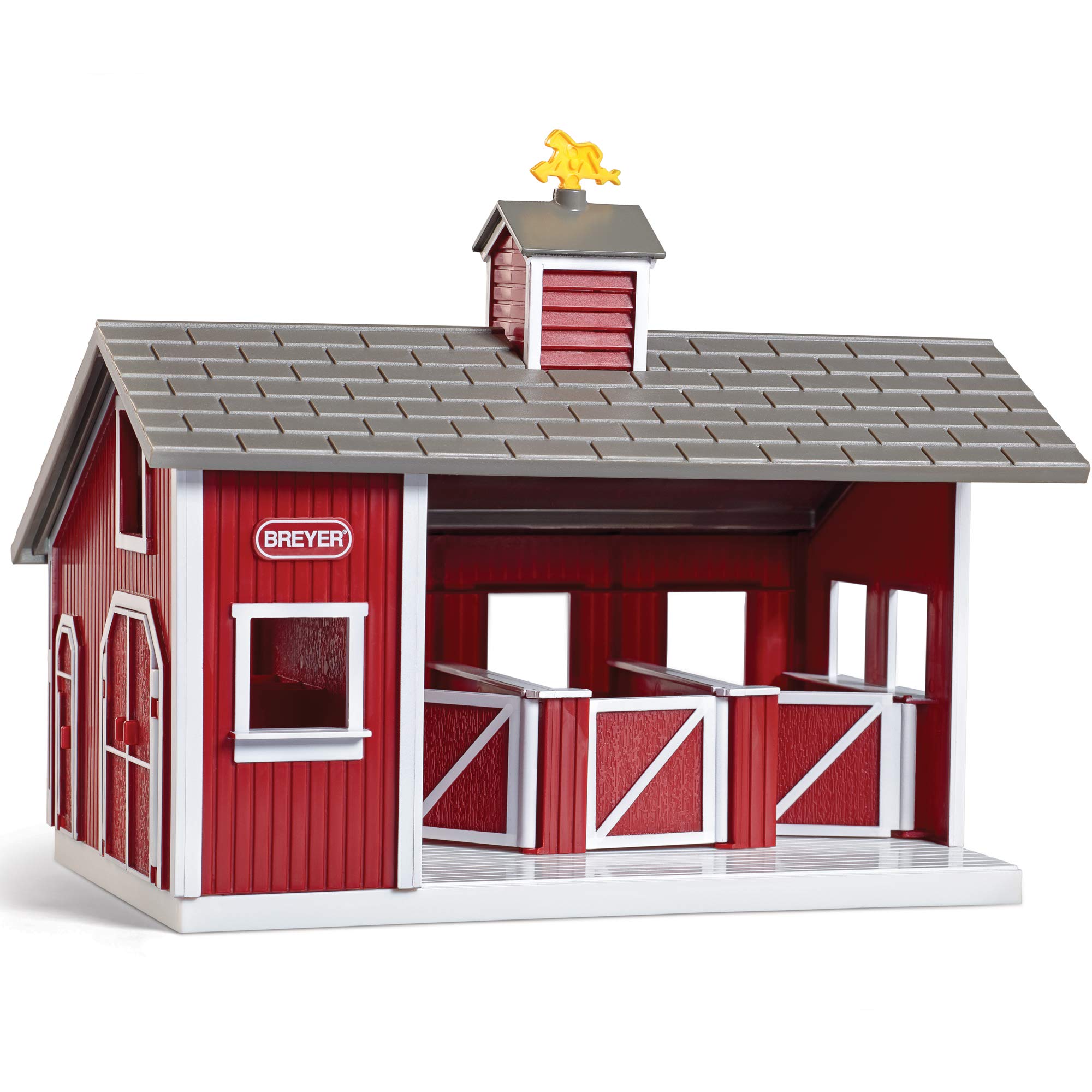 Mua Breyer Stablemates Red Stable Set with 2 Horses – Realistic Horse ...