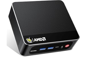 Beelink Ser5 MAX mini PC, AMD Ryzen7 6800U (Up to 4.7GHz,8C/16T), 24GB LPDDR5 500GB PCle4.0 SSD，mini computer Support 4K Triple Display/2.5GB LAN/WiFi6/BT5.2, Home/Office W11 Pro Mini Desktop computer