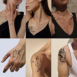 80 Sheets Temporary Fake Small Hand Finger Neck