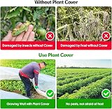 OAHAO Garden Frost Protection Cover 40gsm 2x5M Non-Woven Fleece view 2