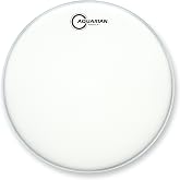 Aquarian Drumheads TCFXPD12 Coated Focus-X 12-inch Tom Tom/Snare Drum Head, with Dot