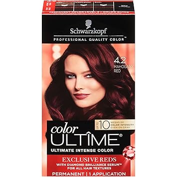 Buy Schwarzkopf Ultime Hair Color Cream 4 2 Mahogany Red 2 03