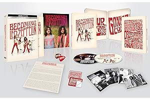 Becoming Led Zeppelin 4K UHD / BD Combo Limited Collector's Edition SteelBook