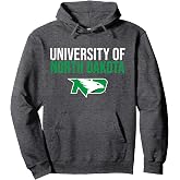 University of North Dakota Fighting Hawks Stacked Pullover Hoodie