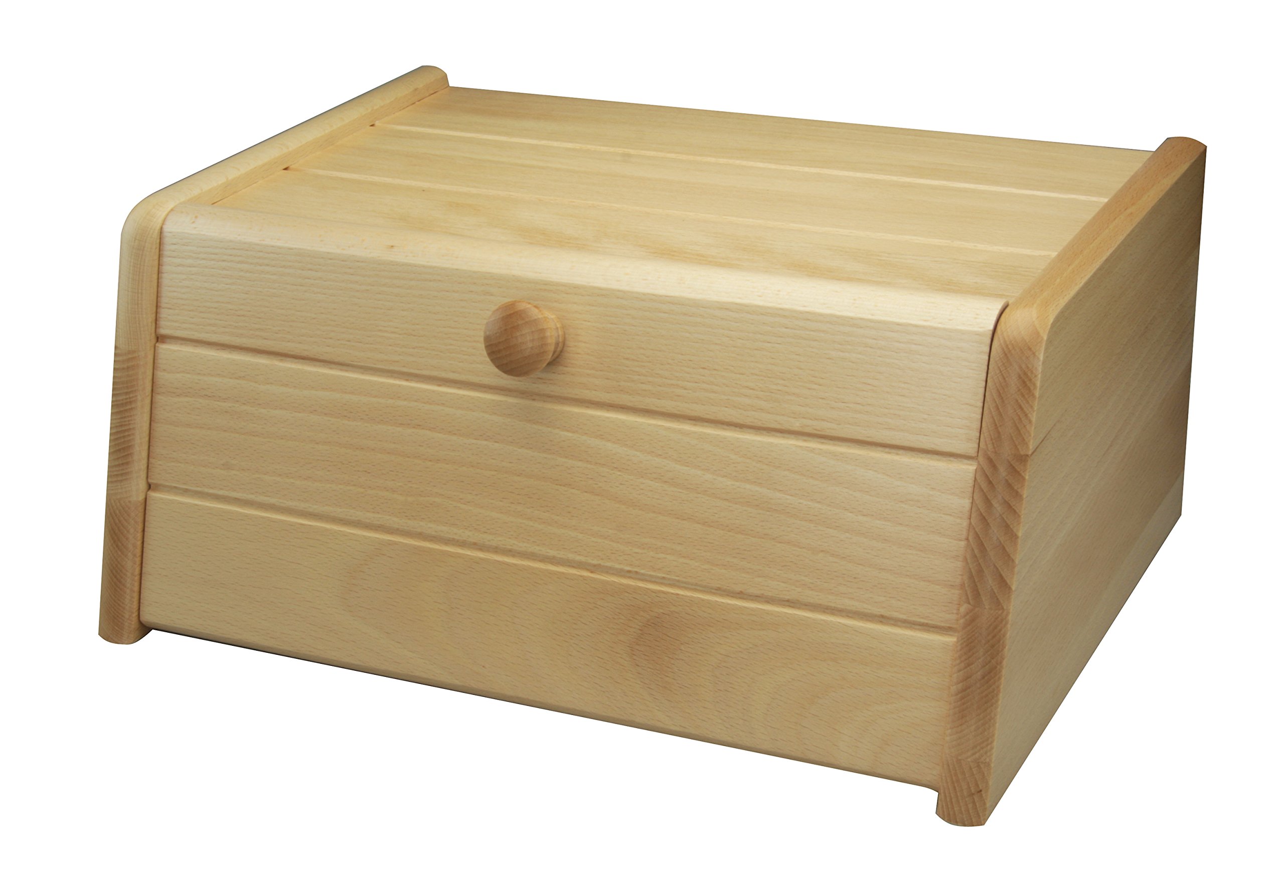 Buy Apollo 40 cm Beech Wood Drop Front Bread Bin Online at desertcart UAE