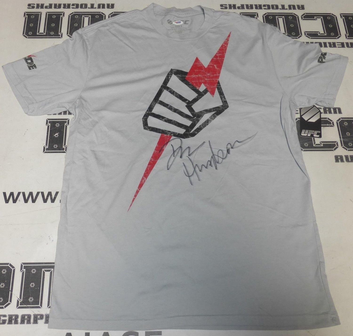 Dan Henderson Signed Pride Fc Shirt Psa Dna Coa Ufc Bushido Shockwave Autograph Autographed Ufc Miscellaneous Products At Amazon S Sports Collectibles Store