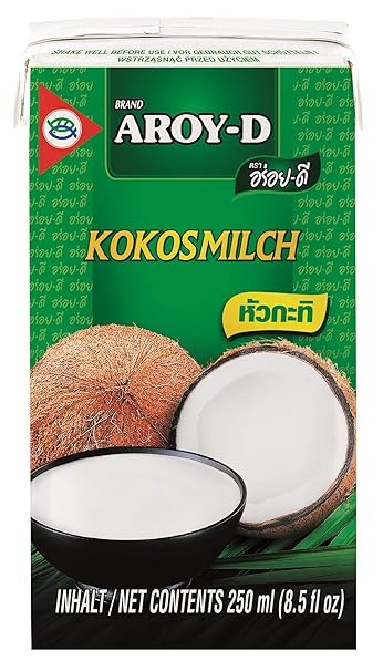AROY-D Kokosmilch Kokosnussmilch / 250ml /Cocosmilch, Coconut Milk